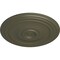 Ekena Millwork Reece Ceiling Medallion (Fits Canopies up to 6 3/4"), Hand-Painted Witch Hazel, 21"OD x 1 1/4"P CM21REWHF - alternate 2